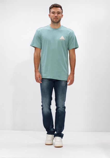 Blauwe G-STAR RAW T-shirt SMALL LOGO R T - large