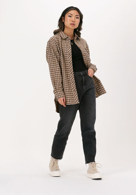 Bruine OBJECT Blouses YOLA SHIRT - large