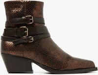 Bruine VIA VAI Enkellaarsjes DO LIVIA - medium