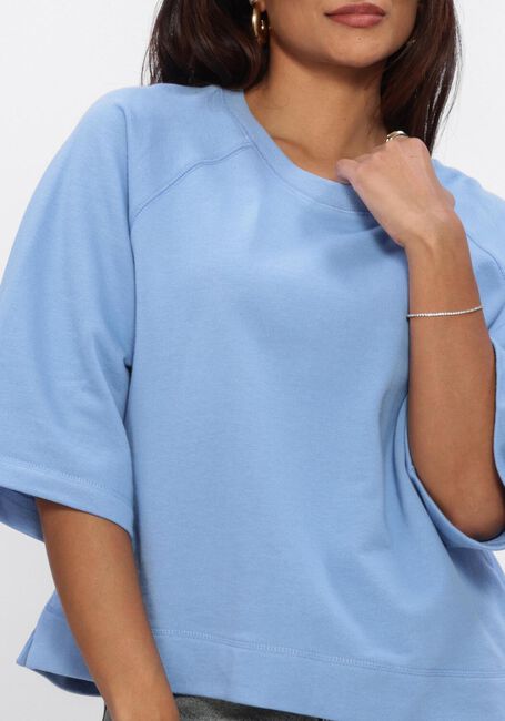 Blauwe CATWALK JUNKIE Trui SHORT SLEEVE SWEATER - large