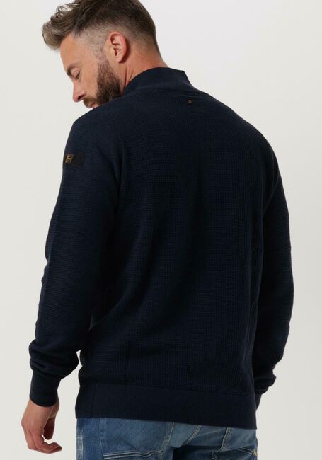 Blauwe PME LEGEND Vest ZIP JACKET COTTON KNIT - large