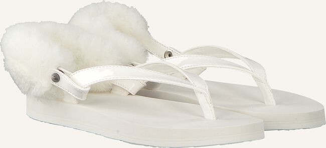 Witte UGG Teenslippers LAALAA Witte UGG Teenslippers LAALAA - large