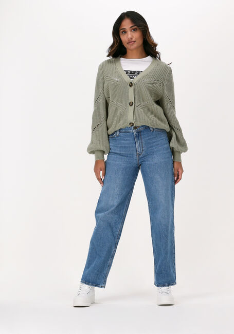 Lichtblauwe LEE Wide jeans WIDE LEG LONG - large
