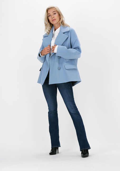 Lichtblauwe SILVIAN HEACH Mantel COAT CAPITAR - large