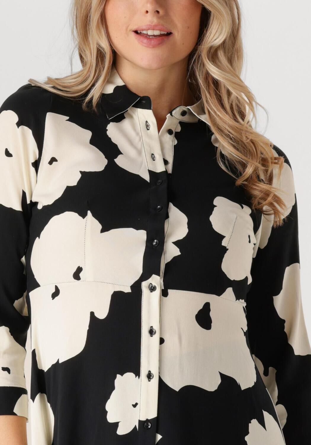 Y.A.S. Dames Jurken Yassavanna Long Shirt Dress S. Zwart