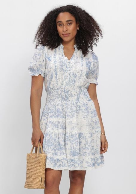 Gebroken wit NEO NOIR Mini jurk CONSTANCE PORCELAIN DRESS - large