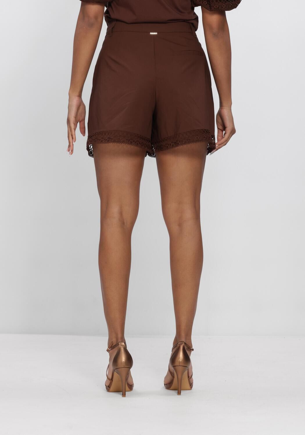 Bruine TWINSET MILANO Broeken 261TT2253 - large