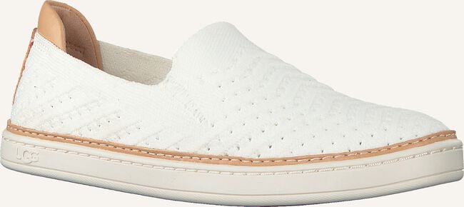 Witte UGG Instappers SAMMY CHEVRON Witte UGG Instappers SAMMY CHEVRON - large