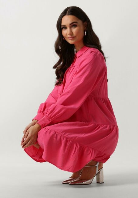 Roze Y.A.S. Mini jurk YASPALA LS SHIRT DRESS S. - large