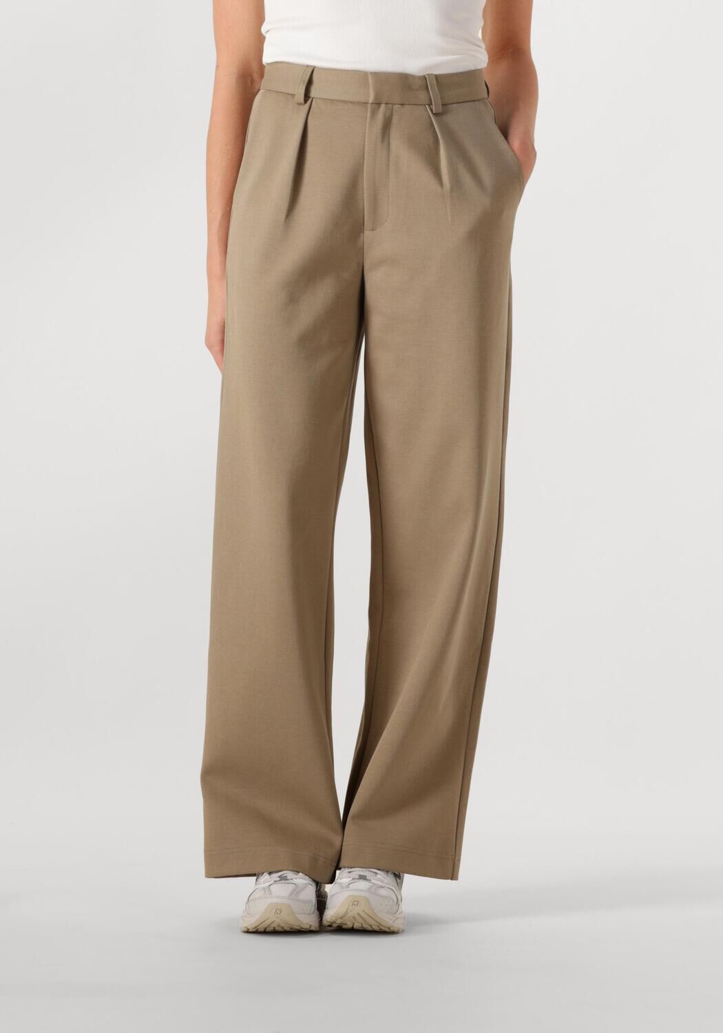 NOTRE-V Dames Broeken Nv-faylinn Beige