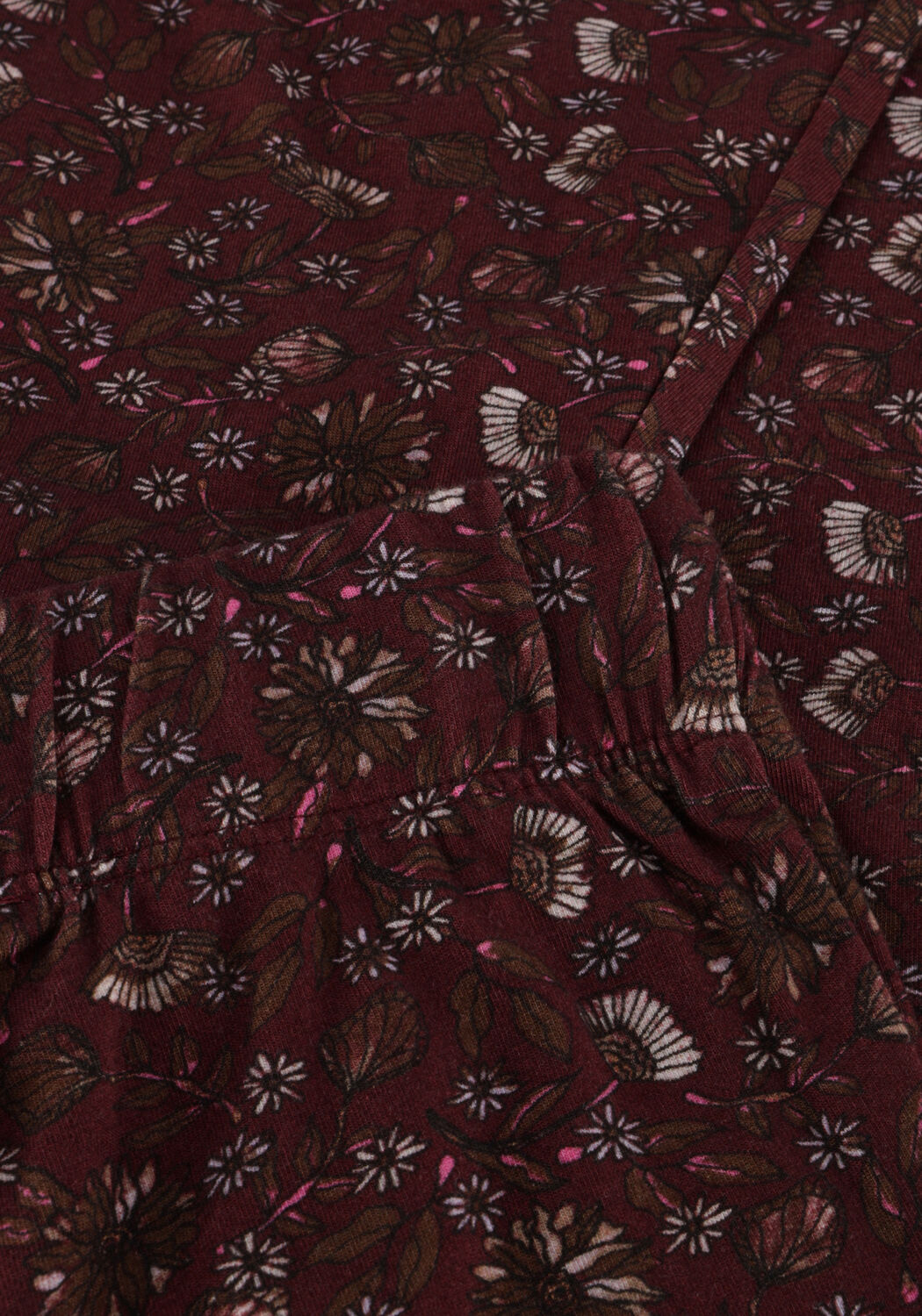 Bordeaux TON & TON Flared broek TEDDY - large