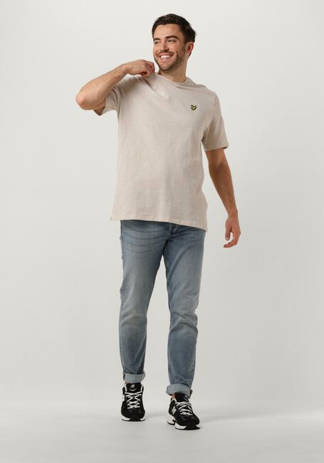 Beige LYLE & SCOTT T-shirt SLUB T-SHIRT - large