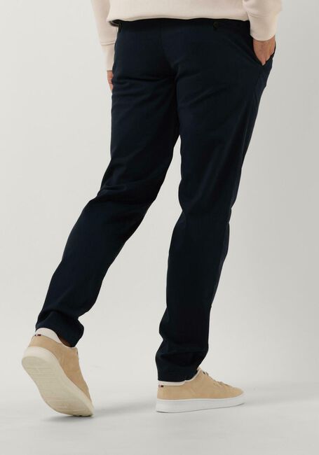 Donkerblauwe TOMMY HILFIGER Pantalon CHELSEA SATIN GMD - large