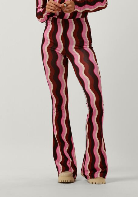 Paarse CATWALK JUNKIE Flared broek TR RIDE THE WAVE - large