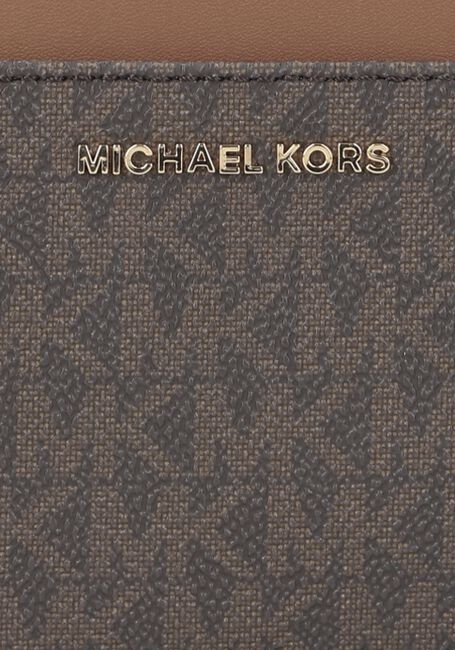 Bruine MICHAEL KORS Portemonnee LG SLIM CARD CASE Bruine MICHAEL KORS Portemonnee LG SLIM CARD CASE - large