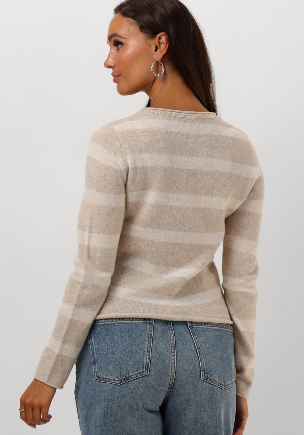 TOMMY HILFIGER Dames Truien & Vesten Soft Wool C-nk Sweater Beige