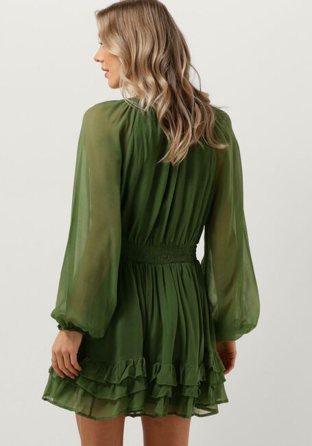 Donkergroene ROUGH STUDIOS Mini jurk LILLY DRESS - large