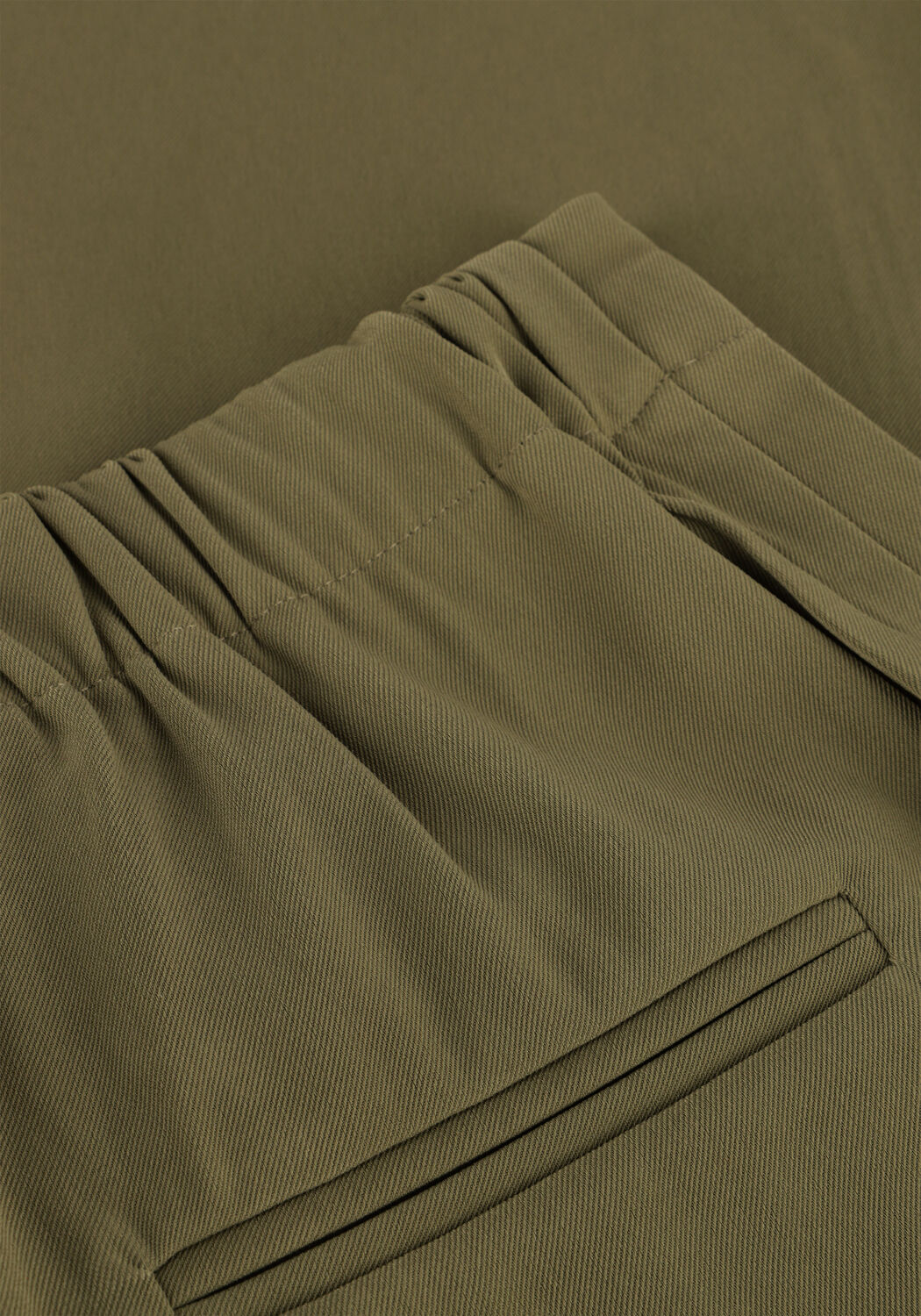 Groene YDENCE Wijde broek PANTS SOLANGE - large