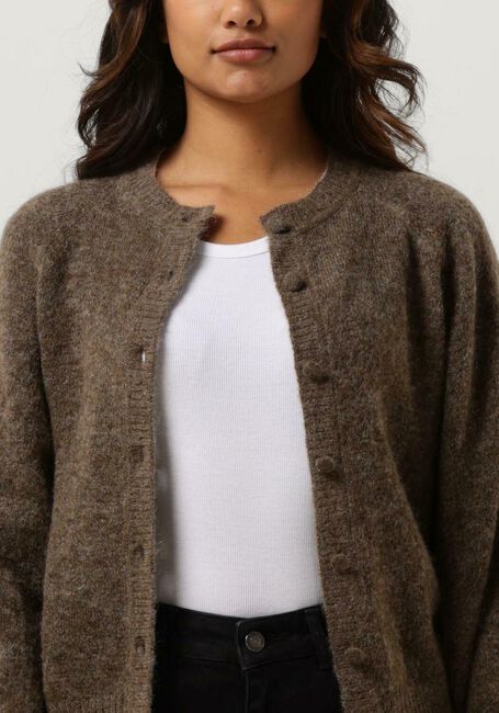 Bruine MSCH COPENHAGEN Vest MAIMEE MOHAIR CARDIGAN - large