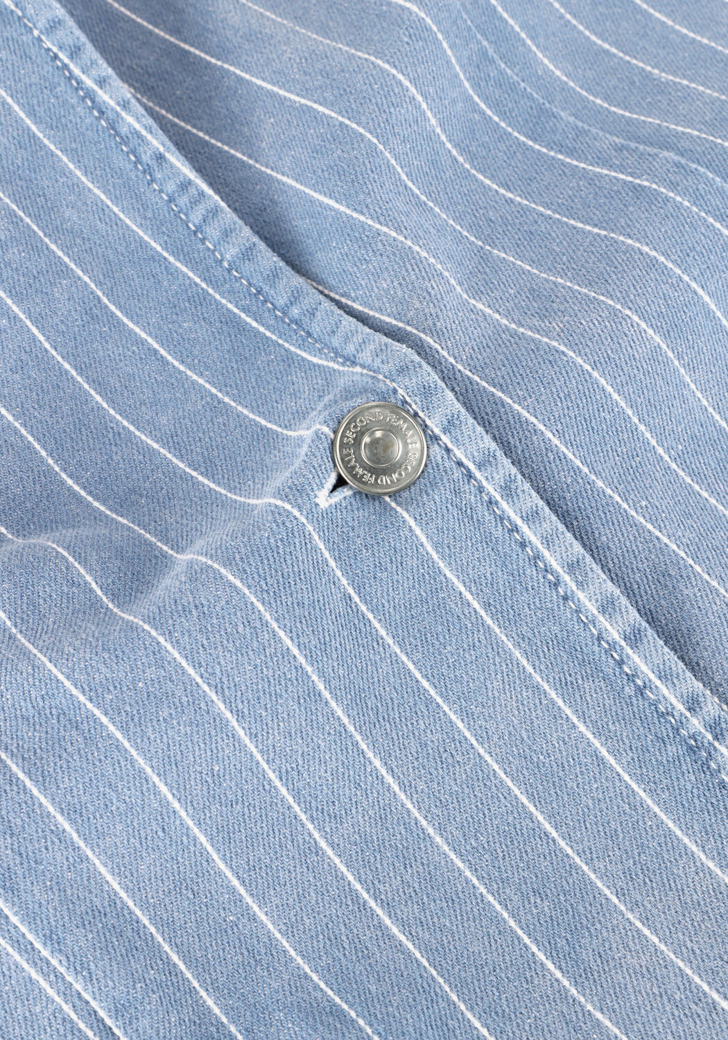 Blauwe SECOND FEMALE Gilet LAYNE SS BLAZER - large