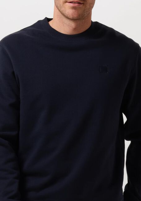 Donkerblauwe SCOTCH & SODA Sweater CORE - LOGO SWEATSHIRT - large