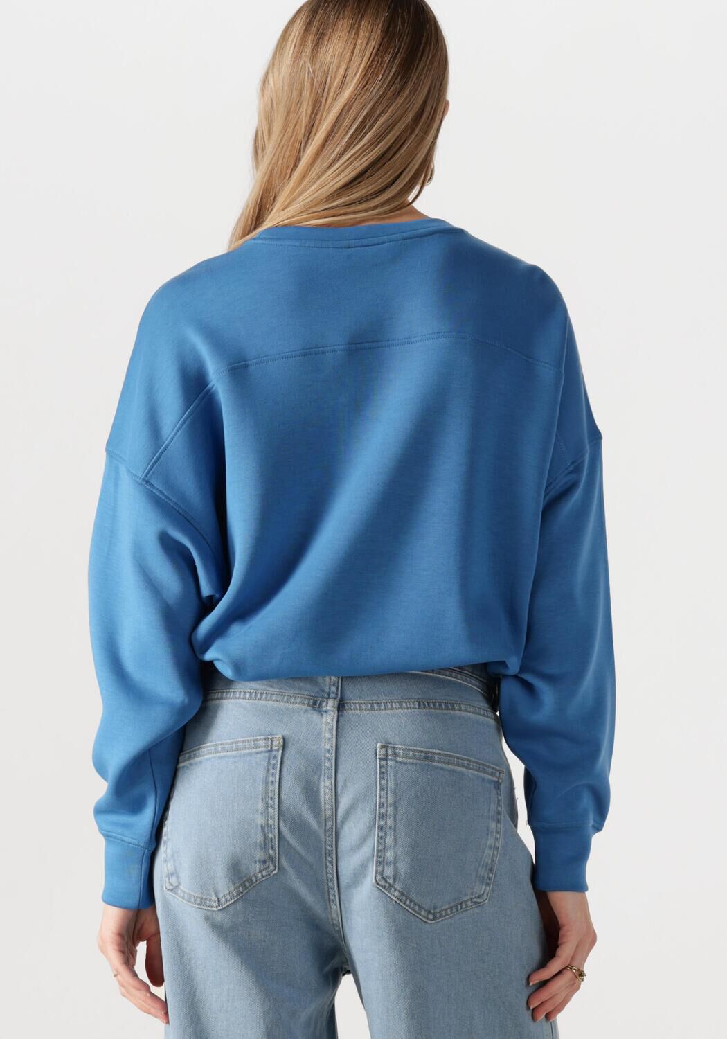 MSCH COPENHAGEN Dames Truien & Vesten Mschdalvina Ima Q Sweatshirt Blauw