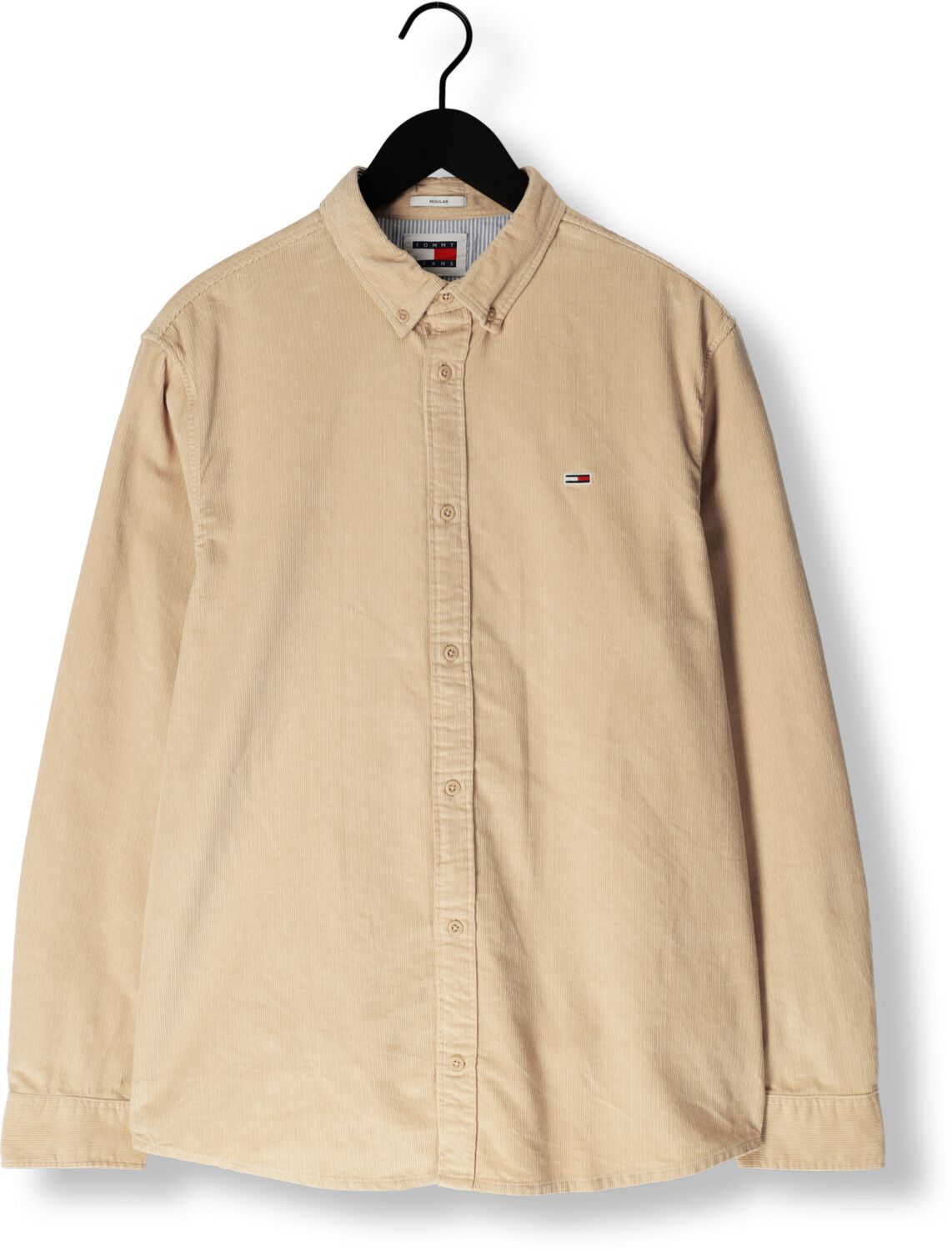 TOMMY JEANS Heren Overhemden Tjm Reg Corduroy Shirt Beige