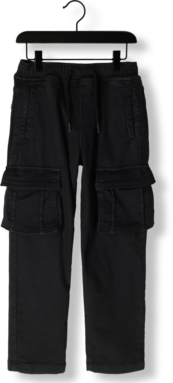 Vingino loose fit cargobroek Claudio zwart