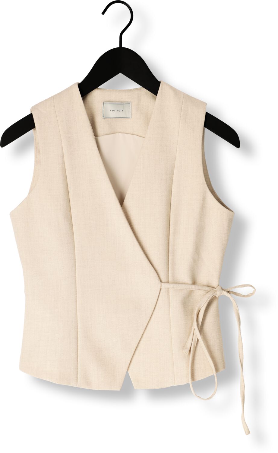 NEO NOIR Dames Blazers Samara Melange Waistcoat Beige