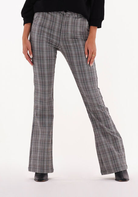 Multi MINUS Flared broek CARMA CHECK FLARED PANTS - large