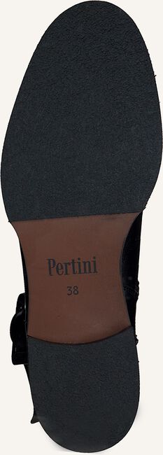 Zwarte PERTINI Enkellaarsjes 30149 Zwarte PERTINI Enkellaarsjes 30149 - large
