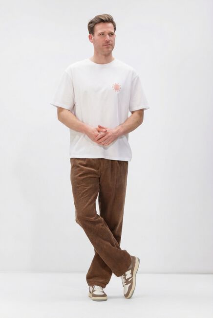 Witte ANERKJENDT T-shirt KVILLADS SUN TEE - large