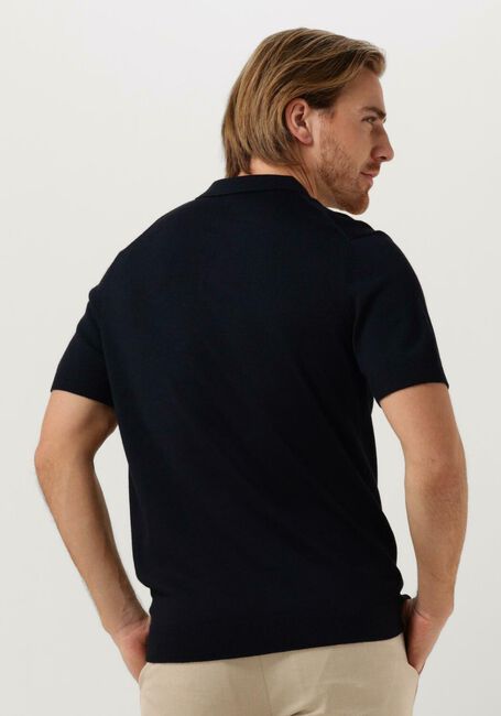Donkerblauwe SELECTED HOMME Polo SLHTOWN SS KNIT POLO B - large