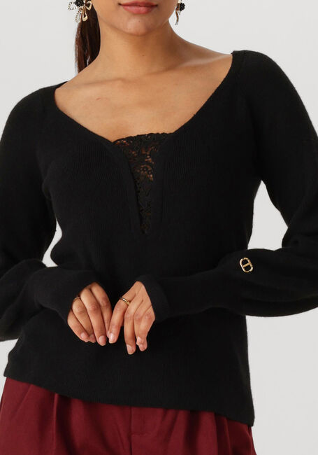 Zwarte TWINSET MILANO Trui 252TT3392 - large