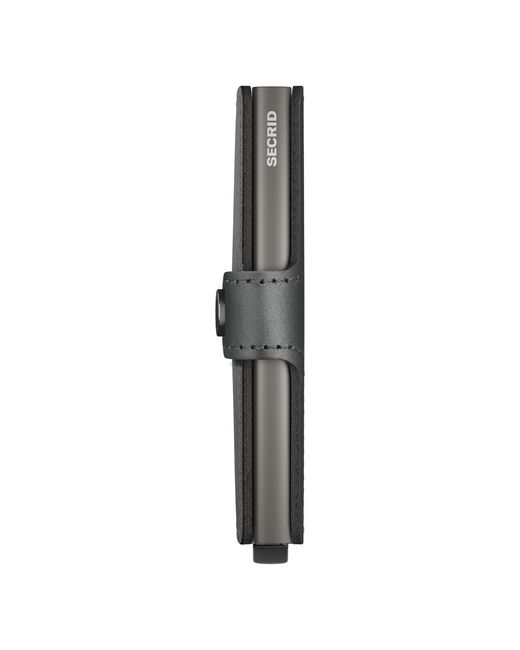 Grijze SECRID Portemonnee MINIWALLET MATTE SATIN - large