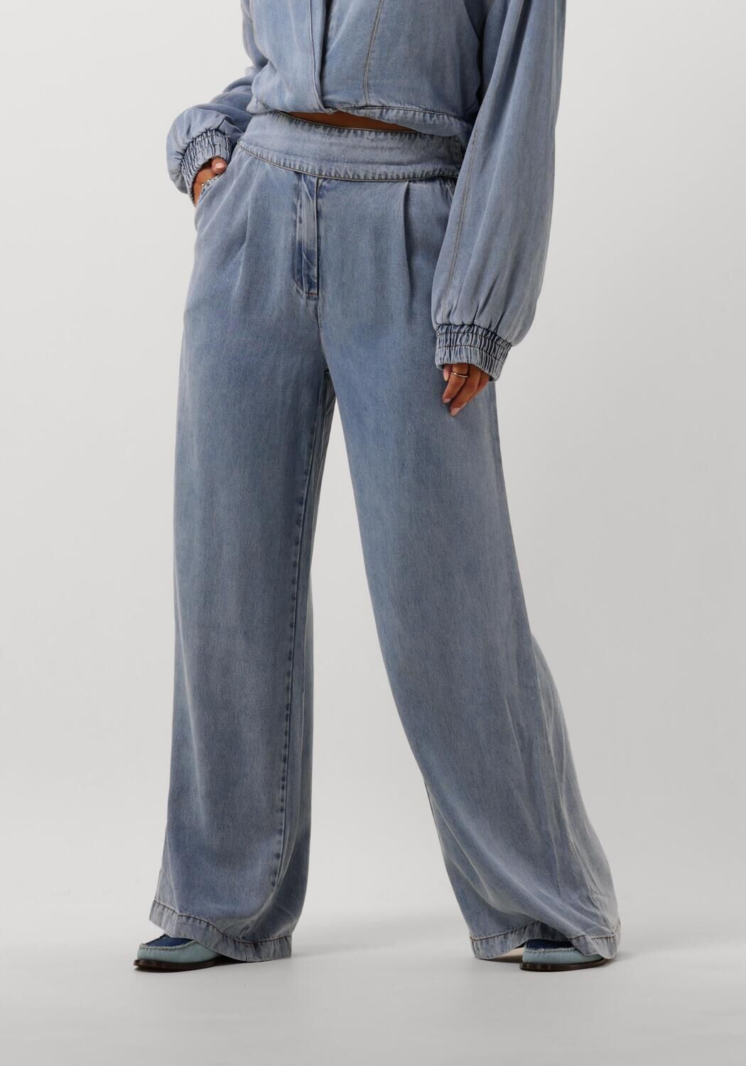 Aaiko Stijlvolle Rocia Ten 522 Broek Blue Dames