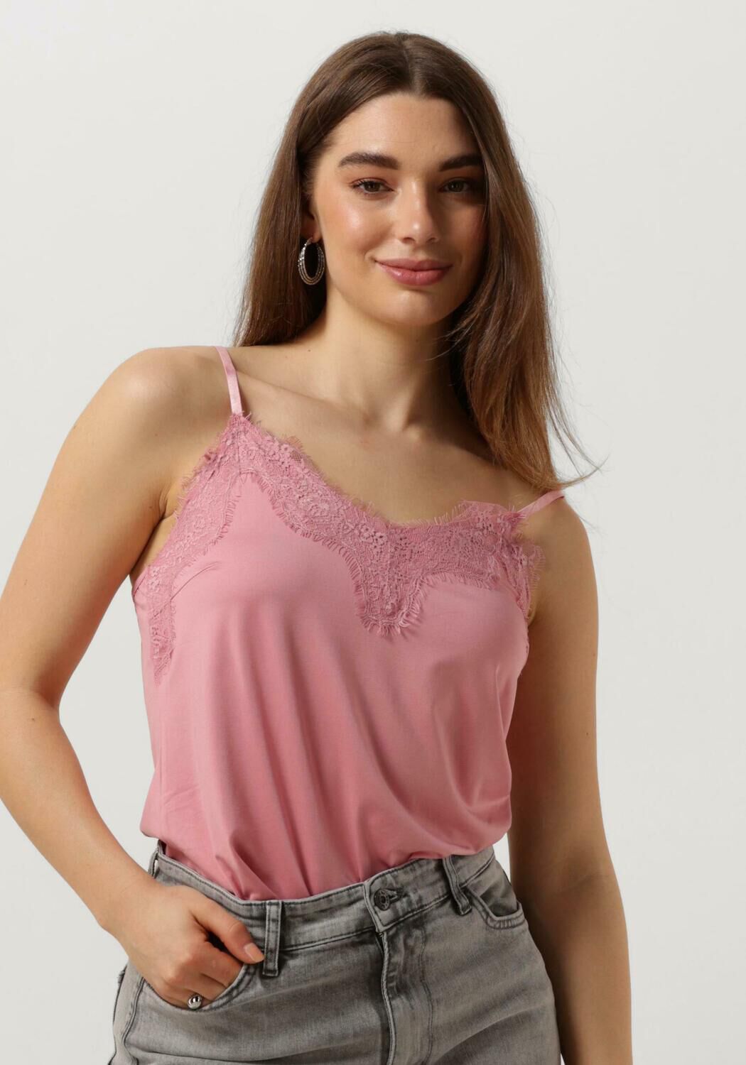 CC HEART Dames Tops & T-shirts Rosie Lace Top Roze