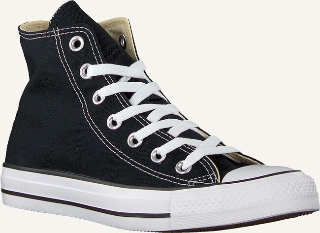 zwarte converse hoge sneakers chuck taylor all star hi dames