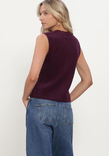 Bordeaux MSCH COPENHAGEN Vest MSCHBONDIE HOPE VEST - large