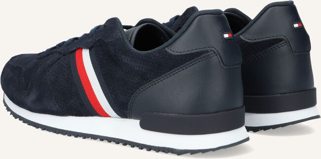 Blauwe TOMMY HILFIGER Lage sneakers ICONIC SUEDE Blauwe TOMMY HILFIGER Lage sneakers ICONIC SUEDE - large