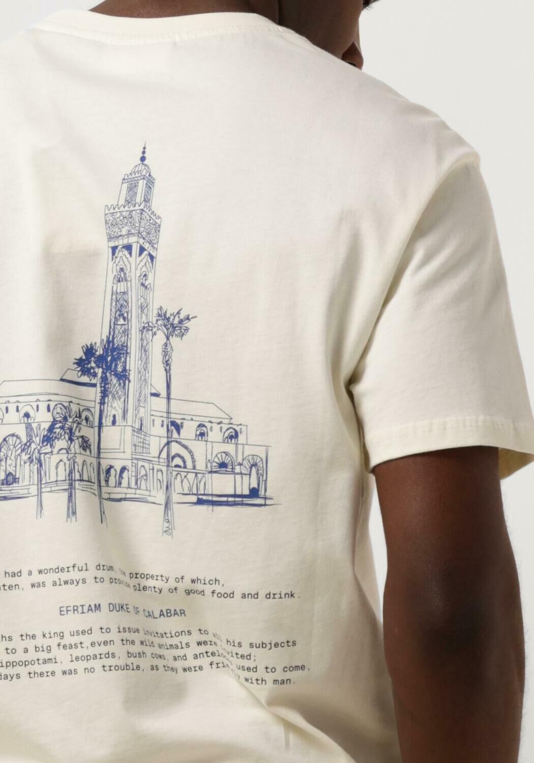 ANERKJENDT Heren Polo's & T-shirts Akkikki S s Marrakech2 Tee Gots Zand