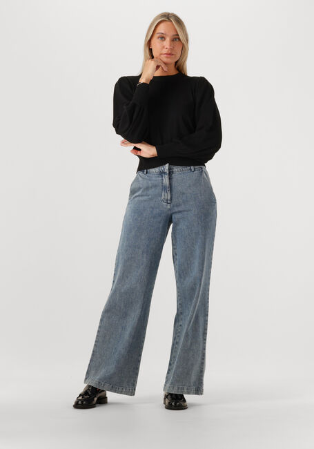 Zwarte MINUS Trui LIVA LONG SLEEVE PULLOVER - large