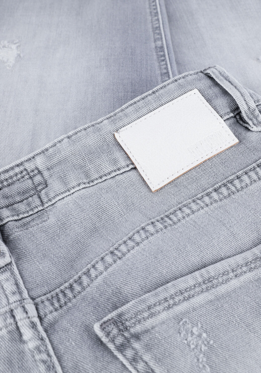 Lichtgrijze DRYKORN Straight leg jeans LIKE - large