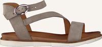 Taupe OMODA Platte sandalen 740019 - medium