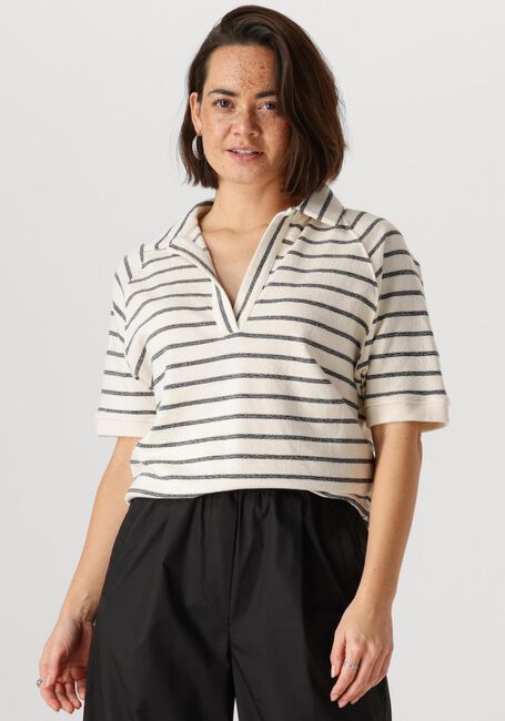 Ecru BY-BAR Top HARPER BRETON STRIPE TOP - large