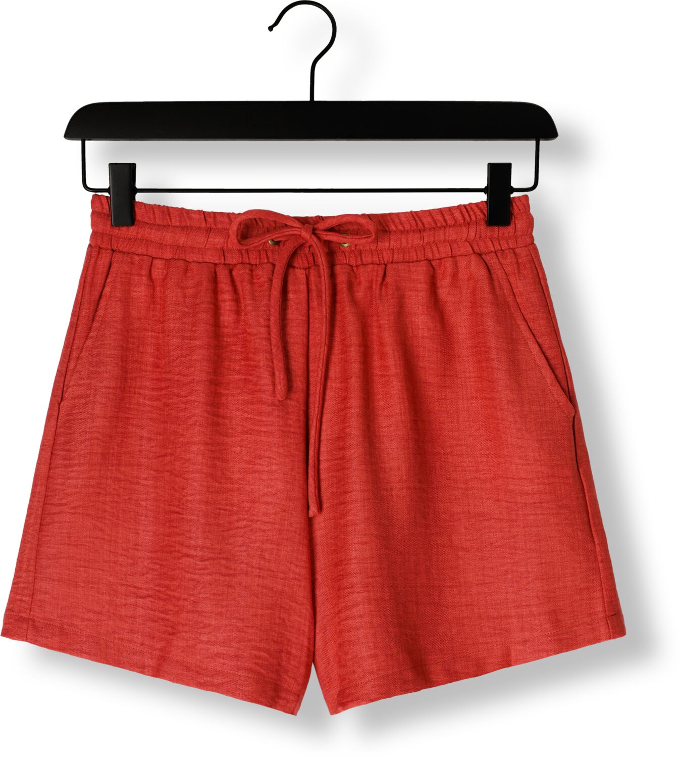 YDENCE Dames Broeken Short Famke Rood