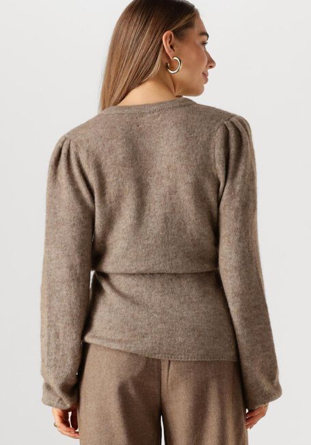 Bruine MSCH COPENHAGEN Vest MSCHGUSTE HOPE WRAP CARDIGAN - large