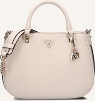 Beige GUESS Schoudertas FEDORA SHOULDER SATCHEL - medium