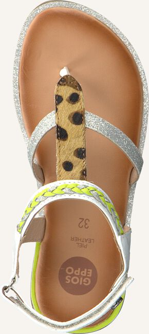 Witte GIOSEPPO Platte sandalen SCALEA Witte GIOSEPPO Platte sandalen SCALEA - large