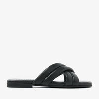 Zwarte VIA VAI Slippers KIKI LOT - medium